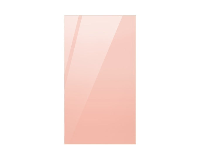 Samsung Bespoke BMF Ref Top Panel Glam Glass | Glam Peach Samsung Bespoke BMF Ref Top Panel Glam Glass | Glam Peach